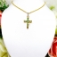 จี้กางเขนพระคริสมรกต เล่นลูกเล่นด้วยมรกต Emerald สีสวยหายาก น้ำงาม