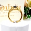 แหวนพลอยไพลิน Blue Sapphire สีเข้มสวยสด ประดับตกแต่งด้วยเพชรแท้ขอบข้าง บนตัวเรือนทองแท้ทั้งตัวเรือน