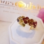 แหวนพลอยแท้ Fancy Sapphire (เนื้อแข็ง) ออกแบบทรงลายดอก Clover ที่มีความหมายว่า Good Luck