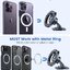 OQTIQ for MagSafe Phone Mount Magnetic Phone Holder for Tesla model 3 Y Car Dash Mount Phone Holder Fit Curved Surface Flexible Rotation