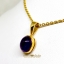 จีพลอยสีม่วง Amythyst เม็ดเดี่ยว ชิ้นเล็ก สวมใส่ได้ทุกวัน