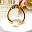 แหวนบุษราคัมน้ำงาม Yellow Sapphire ประดับฝังตกแต่งด้วยเพชรแท้เล่นลวดลาย บนตัวเรือนทองแท้ทั้งตัวเรือน