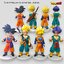 Action Figure DragonBall Z ชุด 4 ตัว ซง โกฮัง ทรังค์ ซุปเปอร์ไซย่า พร้อมฐานวาง ขนาดความสูง 20 ซม.