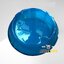 สนาม BEYBLADE เบย์เบลด สีฟ้า ขนาดความกว้าง 46 ซม