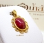 จี้ Coral สีสวยสด ทรงกลมหลังเต่า เนื้องาม ออกแบบเป็นทรงดอกไม้ ชวนหลงใหล