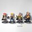 Figures One Piece - วันพีช จักรพรรดิ ขนาดความสูง 4-6 cm. ผลิตจาก PVC คุณภาพดี ลงสีสวยงาม 1 ชุด มี 12 ตัว