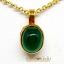 จี้พลอย Green Agate สีเขียว ชิ้นเล็กน่ารัก