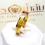 แหวนพลอยทับทิม Ruby สีสดเจียรเหลี่ยม Asscher ประดับตกแต่งด้วยเพชรแท้ที่ขอบข้าง บนตัวเรือนทองแท้ทั้งตัวเรือน