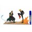 ฟิกเกอร์ One Piece Roronoa Zoro - โรโรโนอา โซโล / Sanji - ซันจิ ขนาดความสูง 15 cm. ผลิตจาก PVC คุณภาพดี