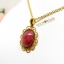 จี้ Coral สีสวยสด ทรงกลมหลังเต่า เนื้องาม ออกแบบเป็นทรงดอกไม้ ชวนหลงใหล