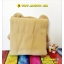 หมอนผ้าห่ม Lovely Bear สีน้ำเบท